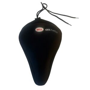 BELL Bicycle Cycling Gel Relief Seat Cover - Black - Gel Fusion Technology